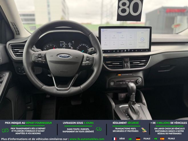 Ford Focus 1.0 Flexifuel 125 mHEV BVA Bleu M�tallique de 2023