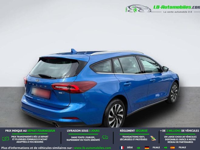 Ford Focus 1.0 Flexifuel 125 mHEV BVA Bleu M�tallique de 2023