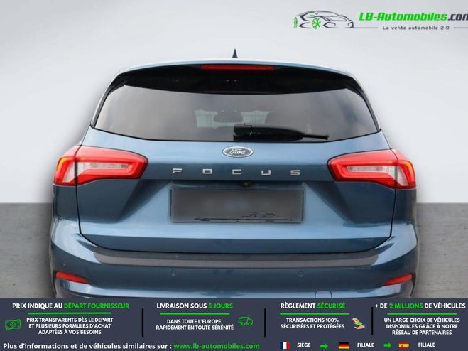 Ford Focus 1.0 EcoBoost 125 mHEV BVA Bleu M�tallique de 2019