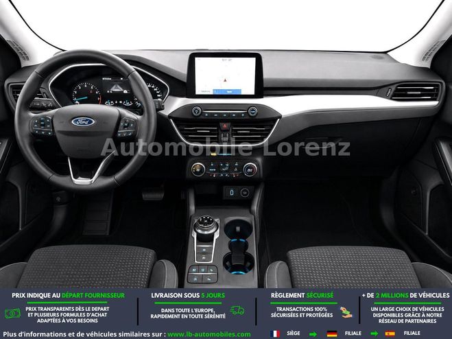 Ford Focus 1.0 EcoBoost 125 mHEV BVA Noir M�tallique de 2018