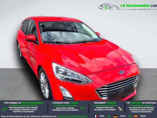 Ford Focus 1.0 EcoBoost 125 BVA Rouge de 2019