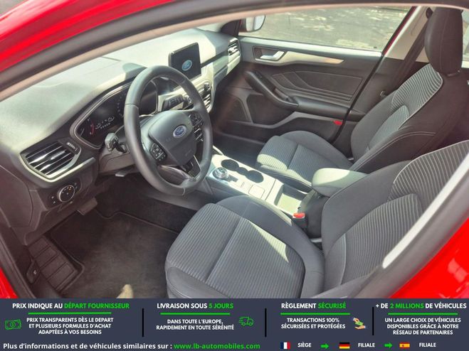 Ford Focus 1.0 EcoBoost 125 BVA Rouge de 2019