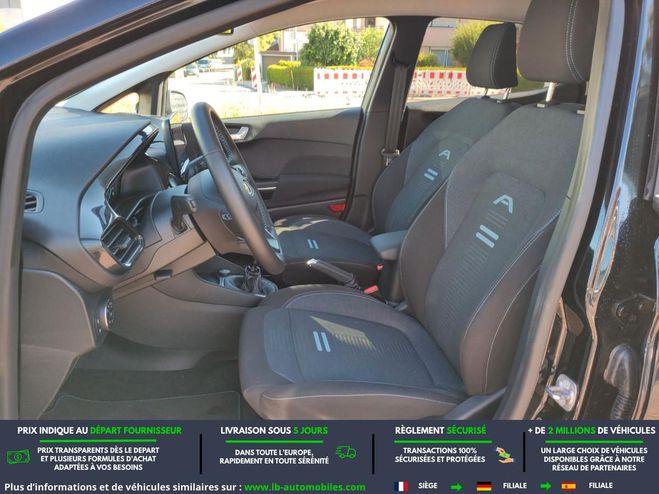 Ford Fiesta 1.0 EcoBoost 125 ch mHEV BVM Noir M�tallique de 2023