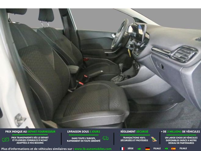 Ford Fiesta 1.0 EcoBoost 125 ch mHEV BVM Blanc de 2024