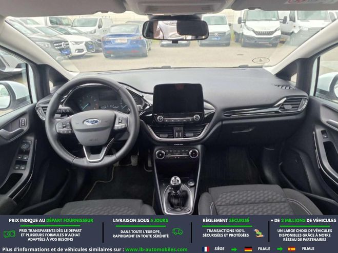 Ford Fiesta 1.0 EcoBoost 125 ch mHEV BVM Blanc de 2022