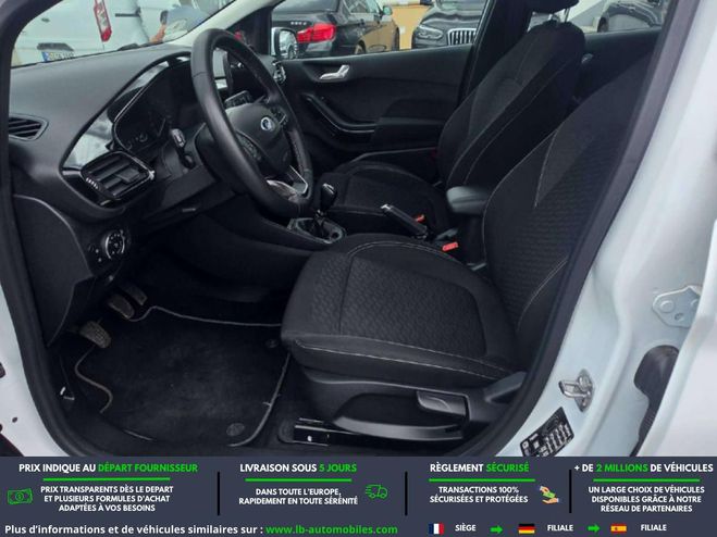 Ford Fiesta 1.0 EcoBoost 125 ch mHEV BVM Blanc de 2022