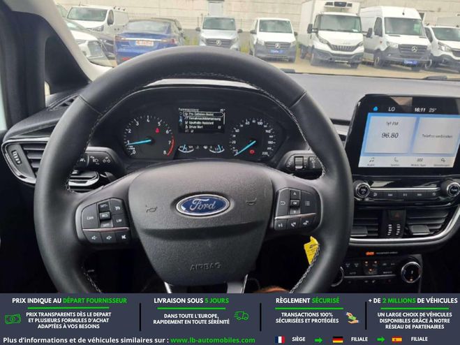 Ford Fiesta 1.0 EcoBoost 125 ch mHEV BVM Blanc de 2022
