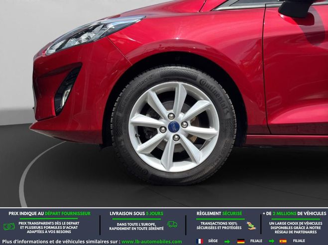 Ford Fiesta 1.0 EcoBoost 100 ch BVM Rouge M�tallique de 2020