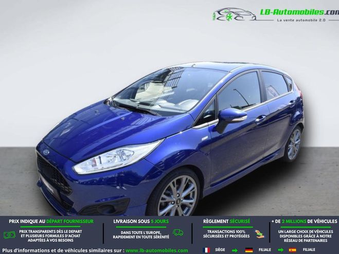 Ford Fiesta 1.0 EcoBoost 100 ch BVM Bleu M�tallique de 2017