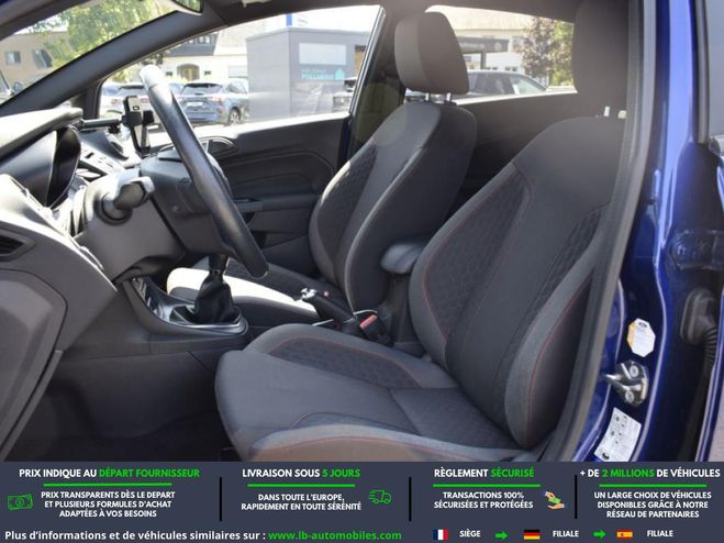 Ford Fiesta 1.0 EcoBoost 100 ch BVM Bleu M�tallique de 2017