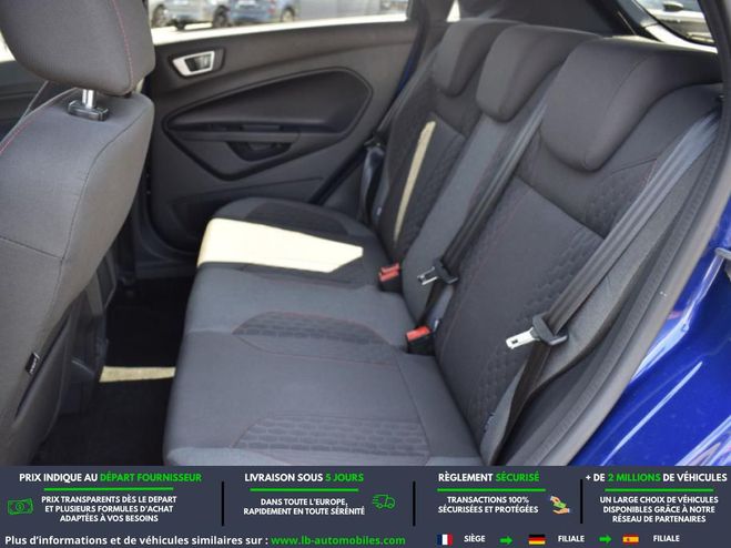 Ford Fiesta 1.0 EcoBoost 100 ch BVM Bleu M�tallique de 2017