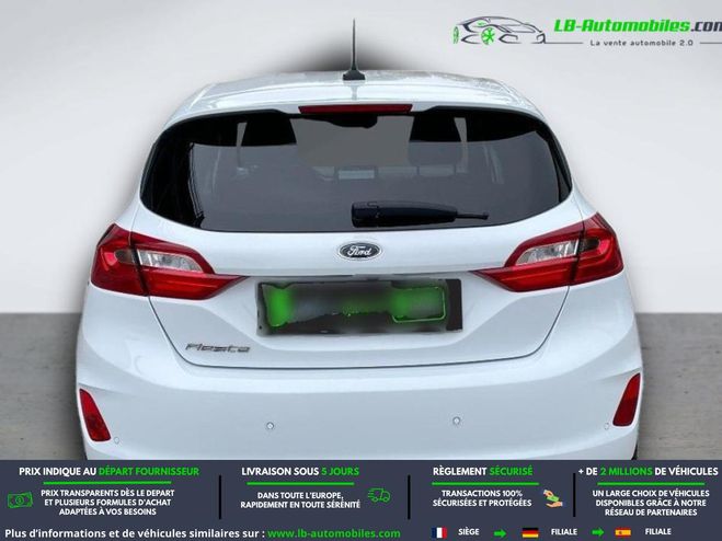 Ford Fiesta 1.0 EcoBoost 100 ch BVM Blanc M�tallique de 2019