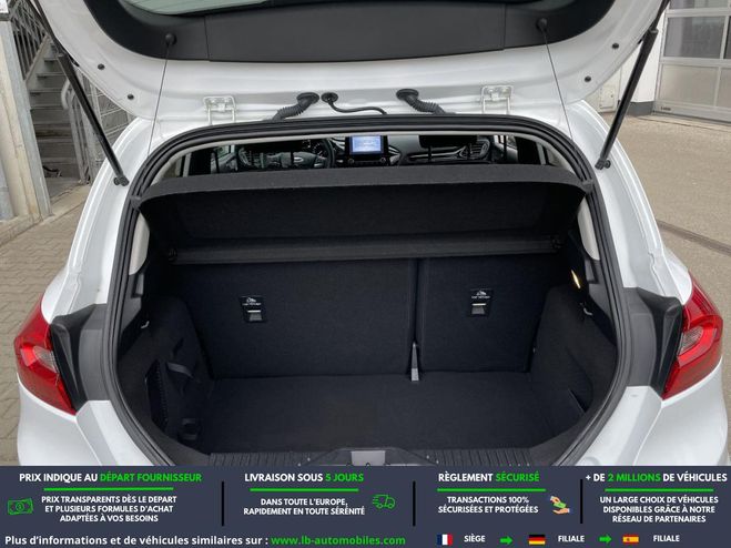 Ford Fiesta 1.0 EcoBoost 100 ch BVM Blanc M�tallique de 2019