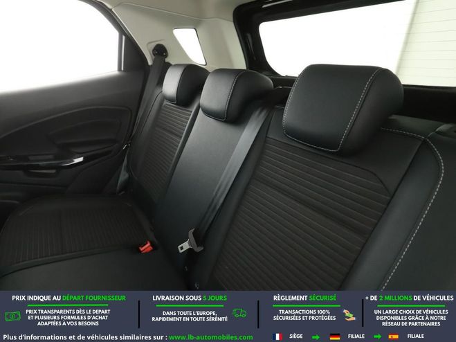 Ford Ecosport 1.0 EcoBoost 125ch BVM Noir M�tallique de 2019