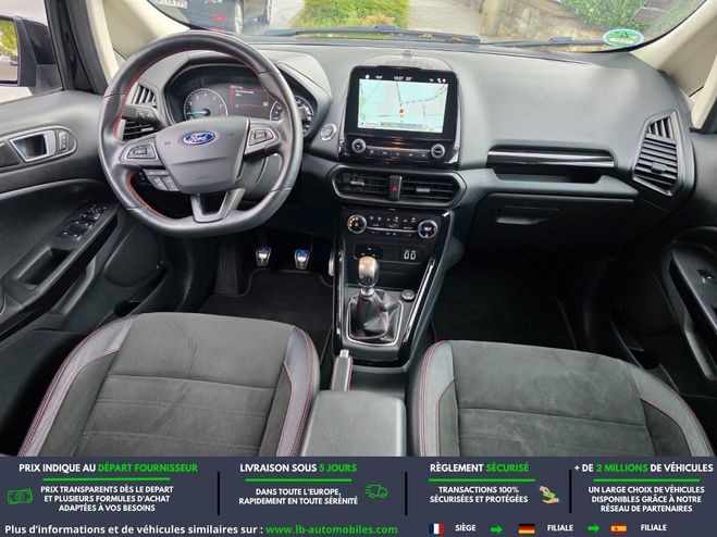 Ford Ecosport 1.0 EcoBoost 125ch BVM Noir M�tallique de 2018