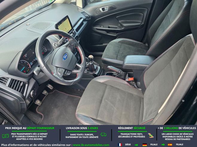 Ford Ecosport 1.0 EcoBoost 125ch BVM Noir M�tallique de 2018