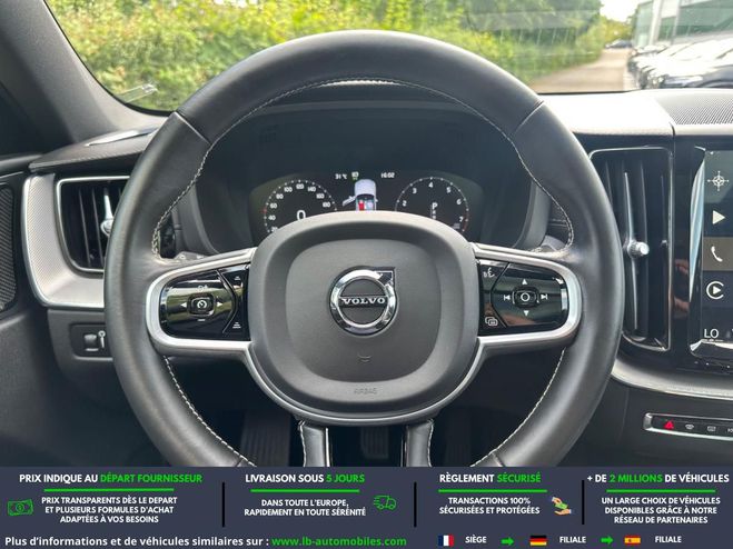 Volvo XC60 T6 AWD 310 ch BVA Noir M�tallique de 2020