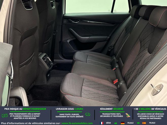 Skoda Octavia 2.0 TDI 200 ch BVA Blanc de 2024