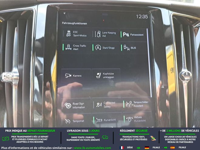 Volvo XC60 T5 250 ch BVA Bleu M�tallique de 2019
