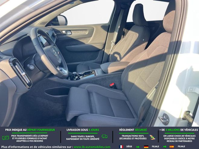 Volvo C40 AWD 408 ch BVA Blanc M�tallique de 2023