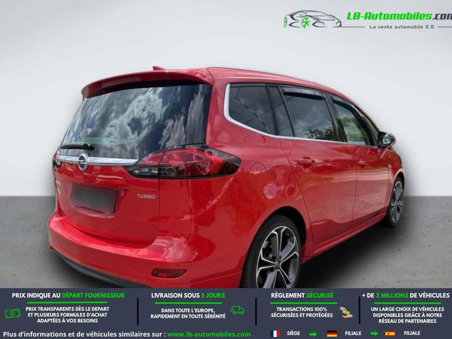 Opel Zafira 1.4 Turbo 140 ch BVM Rouge de 2016
