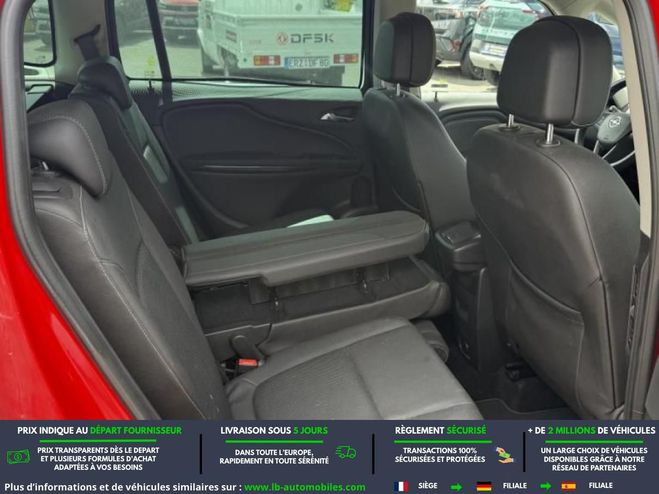 Opel Zafira 1.4 Turbo 140 ch BVM Rouge de 2016