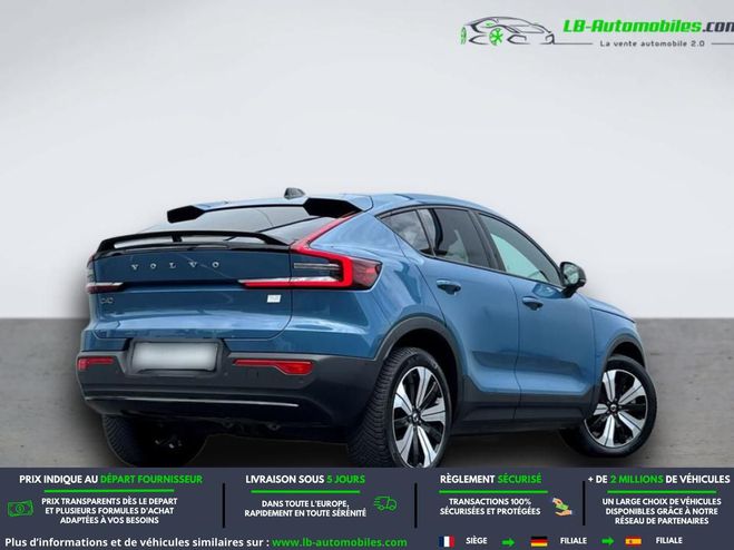 Volvo C40 AWD 408 ch BVA Bleu M�tallique de 2023