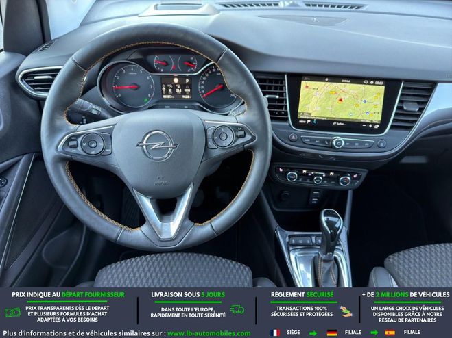 Opel Crossland X 1.2 Turbo 130 ch BVA Rouge M�tallique de 2019