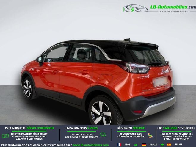 Opel Crossland X 1.2 Turbo 130 ch BVA Noir M�tallique de 2020