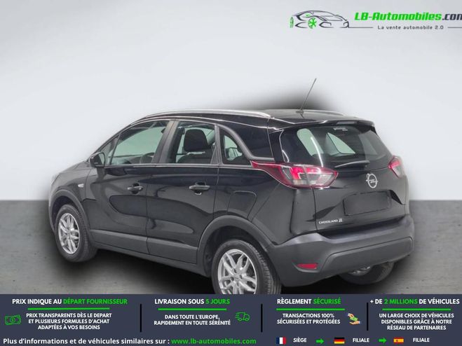 Opel Crossland X 1.2 Turbo 130 ch BVA Noir M�tallique de 2020
