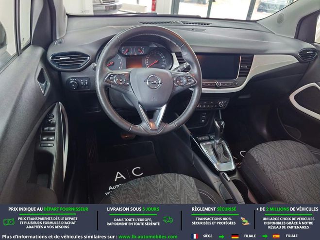 Opel Crossland X 1.2 Turbo 130 ch BVA Blanc de 2020
