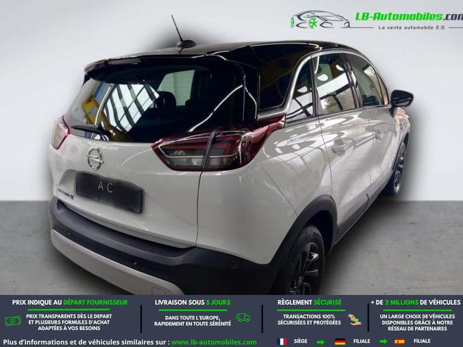 Opel Crossland X 1.2 Turbo 130 ch BVA Blanc de 2020