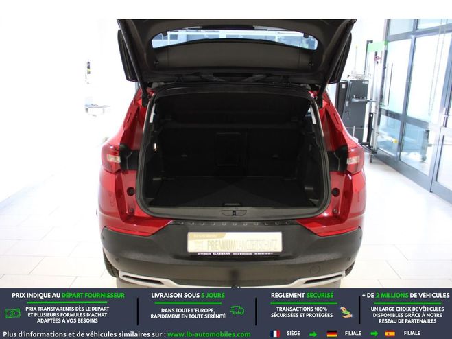 Opel Grandland X 1.6 Turbo 180 ch BVA Rouge M�tallique de 2019