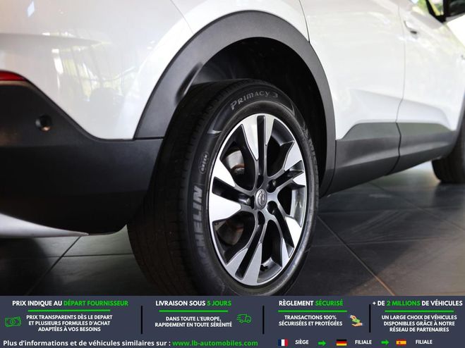 Opel Grandland X 1.6 Turbo 180 ch BVA Blanc de 2019