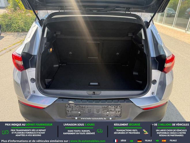 Opel Grandland X 1.2 Turbo 130 ch BVM Gris M�tallique de 2020