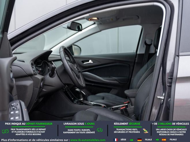 Opel Grandland X 1.6 Turbo 180 ch BVA Gris M�tallique de 2019