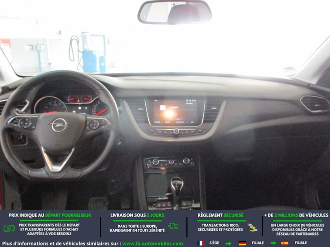 Opel Grandland X 1.6 Turbo 180 ch BVA Rouge M�tallique de 2020