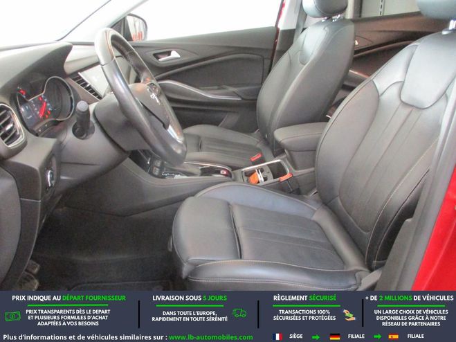 Opel Grandland X 1.6 Turbo 180 ch BVA Rouge M�tallique de 2020