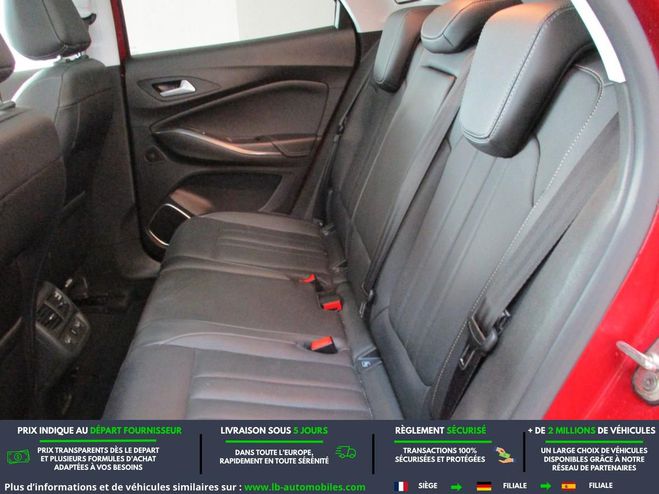 Opel Grandland X 1.6 Turbo 180 ch BVA Rouge M�tallique de 2020