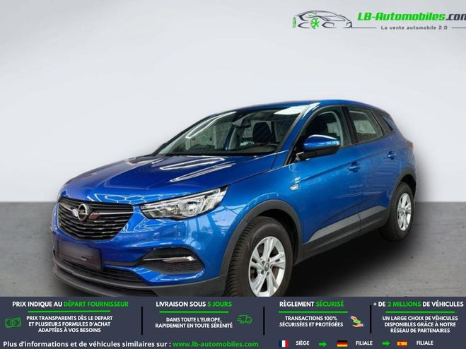Opel Grandland X 1.2 Turbo 130 ch BVM Bleu de 2018