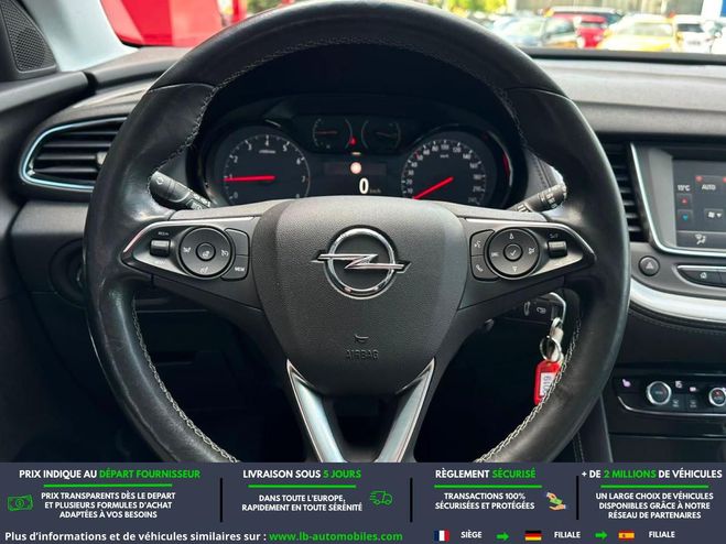 Opel Grandland X 1.2 Turbo 130 ch BVM Noir M�tallique de 2018