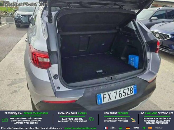Opel Grandland X 1.5 D 130 ch BVA Gris M�tallique de 2019