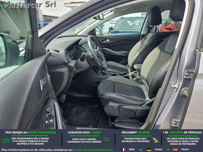Opel Grandland X 1.5 D 130 ch BVA Gris M�tallique de 2019