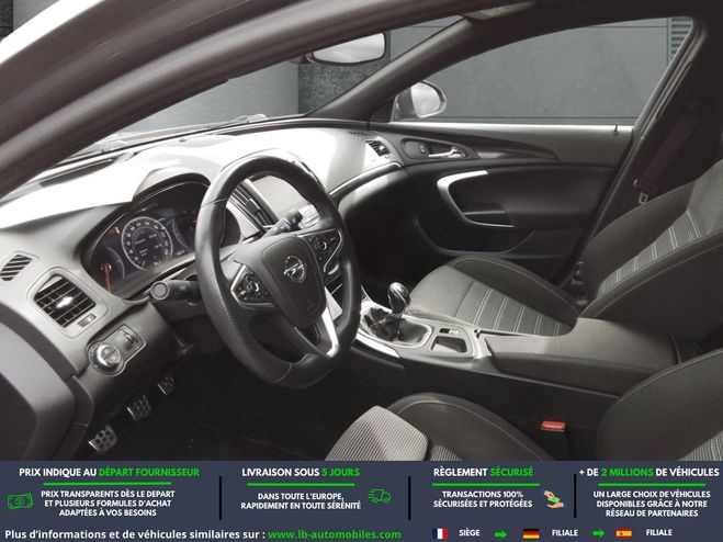 Opel Insignia 1.6 Turbo 170 ch BVM Gris M�tallique de 2016