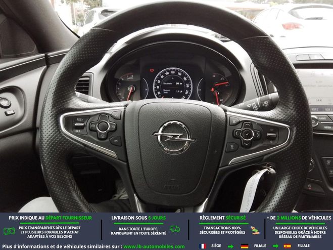 Opel Insignia 1.6 Turbo 170 ch BVM Gris M�tallique de 2016