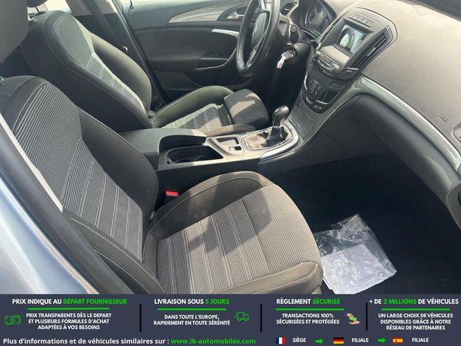 Opel Insignia 1.6 Turbo 170 ch BVM Argent� M�tallique de 2016