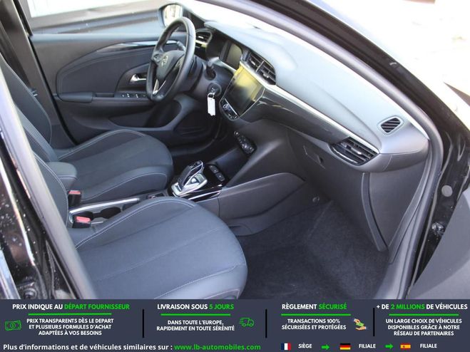 Opel Corsa 1.2 Turbo 100 ch BVA Noir M�tallique de 2022