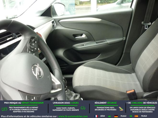 Opel Corsa 1.5 Diesel 100 ch BVM Blanc de 2022