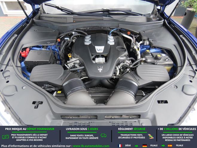 Maserati Levante V6 350 CH Bleu M�tallique de 2021