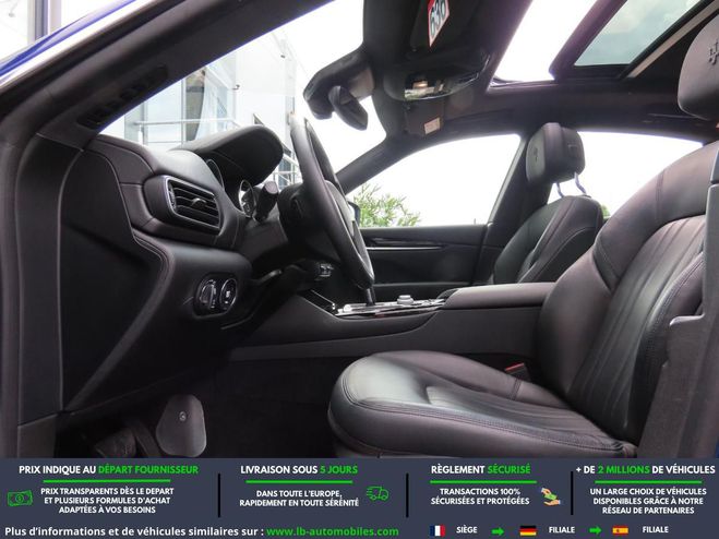 Maserati Levante V6 350 CH Bleu M�tallique de 2021